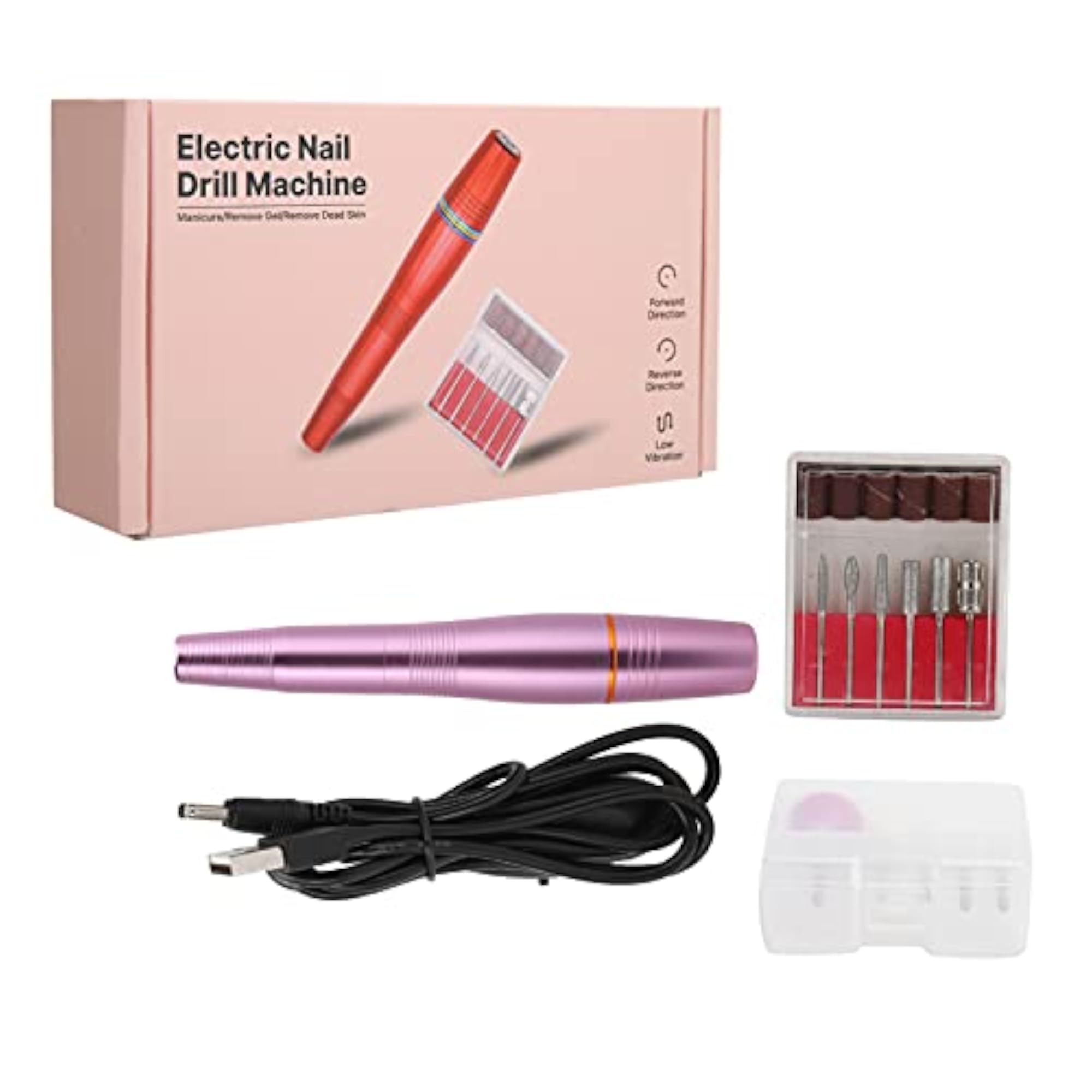 Nail Drill Machine, Portable Nail Art Drill